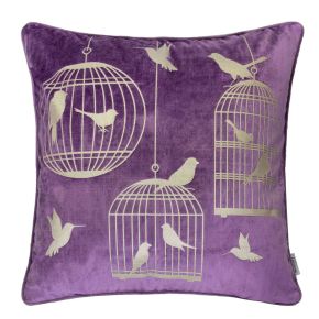 Furniture of America PL8049-2PK Rina - Pillow (Set of 2) - Purple