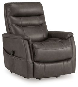 Signature Design by Ashley® 6390912 Strawbill - Power Lift Recliner - Shadow