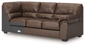 Signature Design by Ashley® PC2770567 WillowBend - RAF Sofa With Corner Wedge - Umber