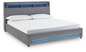 Signature Design by Ashley® PCB2721B22 Verishaw - California King Upholstered Bed - Gray