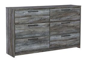 Ashley Furniture B221-31 Baystorm - Gray - Six Smooth Drawer Dresser