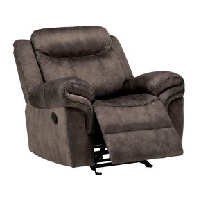 ACME 55022 Zubaida - Glider Recliner - 2-Tone Chocolate Velvet