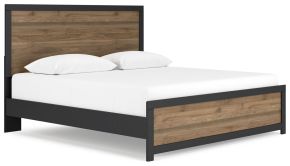 Signature Design by Ashley® B2073B4 Vertani - Black - King Panel Bed
