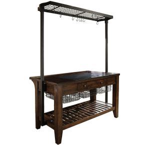 Intercon KA-CA-CI5836-RAI-C Kona - Culinary Island - Raisin