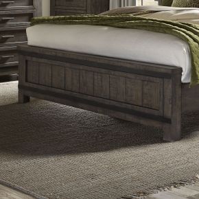 Liberty Furniture 759-BR16 Thornwood Hills - King Panel Footboard - Dark Brown