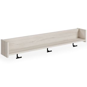 Ashley Furniture EA1864-151 Socalle - Light Natural - Wall Mounted Coat Rack W/shelf