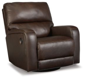Signature Design by Ashley® U4480561 Emberla - Swivel Glider Recliner - Coffee