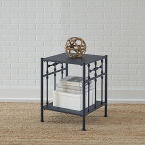 Liberty Furniture 179-BR61-N Vintage Series - Open Nightstand - Navy