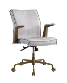 ACME 92484 Attica - Executive Office Chair - Vintage White Top Grain Leather