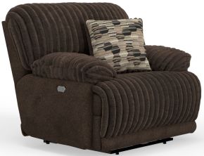 Catnapper 610804-1847/09-1998/09 Hollifield - Power Wall Hugger Recliner - Chocolate