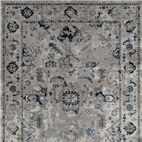Furniture of America RG5126 Crumlin - Area Rug - Victorian Gray