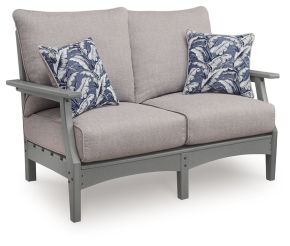 Signature Design by Ashley® PCP803-835 Cove Beach - Loveseat With Cushion - Gray