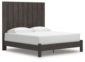 Signature Design by Ashley® PCB3370B8 Fraluna - King Panel Bed - Charcoal