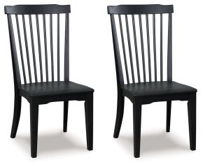 Ashley Furniture PCD824-05 Greddinton - Dining Room Side Chair (Set of 2) - Black