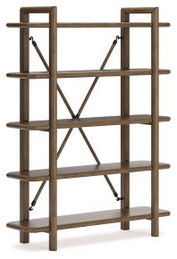Signature Design by Ashley® H769-70 Roanhowe - Bookcase - Brown