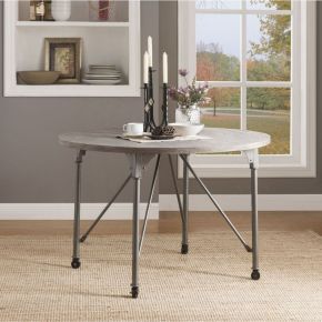 ACME 70285 Jonquil - Dining Table - Gray Oak & Sandy Gray