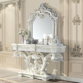 ACME LV00802 Vanaheim - Sofa Table - Antique White