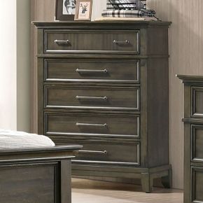Furniture of America CM7221GY-C Houston - Chest - Gray