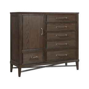 Intercon PN-BR-N3506G-WVO-C Preston - Gentleman's Chest - Weathered Vintage Oak