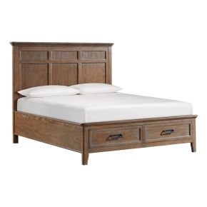 Intercon AL-BR-5350QS-HVT-C Alta - Queen Storage Bed - Harvest