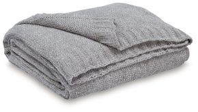 Ashley Furniture A1001097 Ashley Furniture A1001097 Anawood - Throw (Set of 3) - Gray