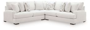 Ashley Furniture PC66906S4 Ashley Furniture PC66906S4 Misty-Lakes - 3-Piece Sectional - Chalk
