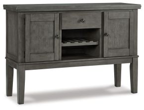 Signature Design by Ashley® D589-60 Hallanden - Dining Room Server - Gray
