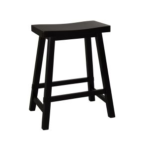 Liberty Furniture 48-B1824 Liberty Furniture 48-B1824 Creations - 24" Sawhorse Counter Stool - Black