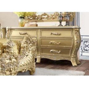 ACME BD01466 Cabriole - Dresser - Gold Finish