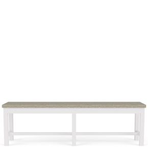 Riverside Furniture 37259 Cora - Dining Bench - Cloud