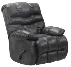 Catnapper 47382-1227/28 Berman - Chaise Rocker Recliner - Steel