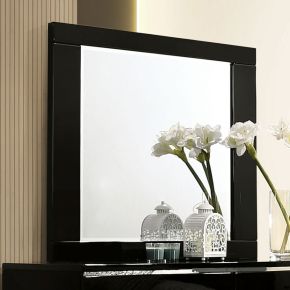 Furniture of America FOA7039M Carlie - Mirror - Black