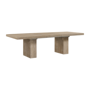 Intercon NS-TA-42106-WSN-C Nash - Trestle Dining Table - Weathered Sand