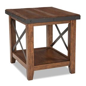 Intercon TS-TA-2226-CYB-C Taos - End Table - Canyon Brown