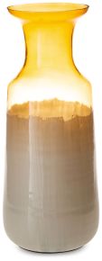 Signature Design by Ashley® A2000723 Wynburg - Vase - 16" - White / Amber
