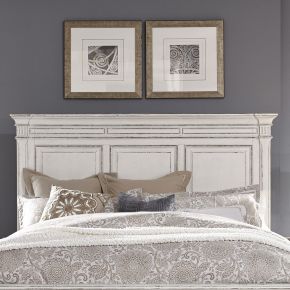 Liberty Furniture 520-BR13 Liberty Furniture 520-BR13 Abbey Park - Queen Panel Headboard - Antique White