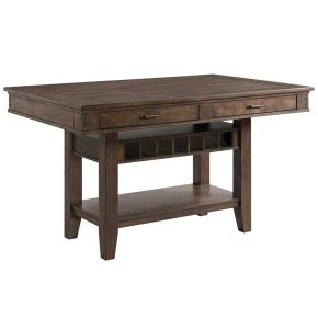 Intercon WY-TA-4266G-GPG-C Whiskey River - Kitchen Island - Dark Brown