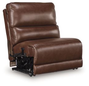 Signature Design by Ashley® PCU6260731 DeepWakes - Power Armless Recliner With Adjustable Headrest - Canyon
