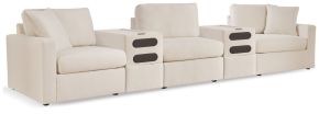 Signature Design by Ashley® 92103S15 Modmax - 5-Piece Sectional With 2 Audio System Consoles - Oyster