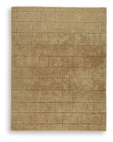 Ashley Furniture R408371 Luzmont - 8' x 10' Rug - Golden Brown
