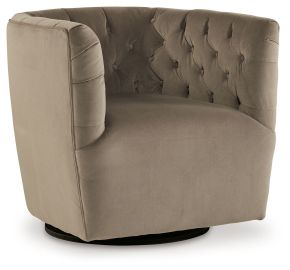 Signature Design by Ashley® A3000661 Hayesler - Cocoa - Swivel Accent Chair