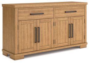 Signature Design by Ashley® D773-60 Havonplane - Dining Room Server - Brown