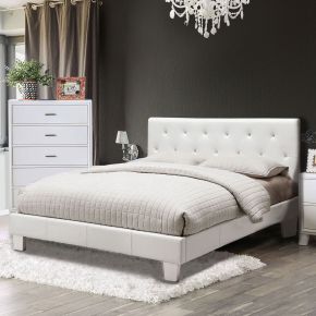 Furniture of America CM7949WH-F-BED-VN Velen - Full Bed - White
