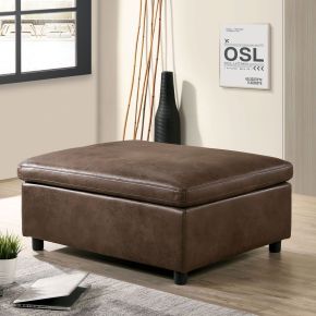 Furniture of America CM6472-OT Tamera - Ottoman - Brown