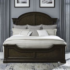 Liberty Furniture 512-BR-KPS Arden Road - King Poster Bed - Satin Cherry