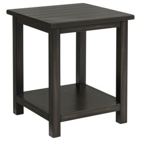 Coaster Fine Furniture 710566 Payne - Wood End Table With Shelf - Java