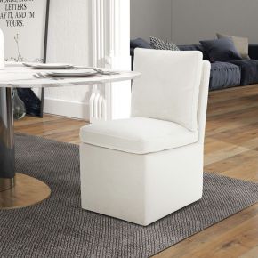 Liberty Furniture 733-ADC90-IV Accent Dining - Accent Dining Chair With Casters - Ivory