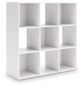 Signature Design by Ashley® EA9630-3X3 Onita - Nine Cube Organizer - White