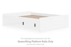 Signature Design by Ashley® EB9632-95 Onita - Queen/King Platform Rails - Natural
