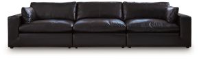 Signature Design by Ashley® 30902S2 Emilia - 3-Piece Sectional Sofa - Black